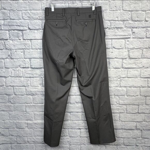 Footjoy FJ Athletic Mens Gray Golf Performance Stretch Chino‎ Pants Size 32X32 - Picture 3 of 12